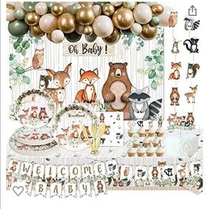 Woodland Baby Shower Bundle